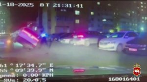 автоинспекторы задержали пытавшегося скрыться от преследования нетрезвого водителя