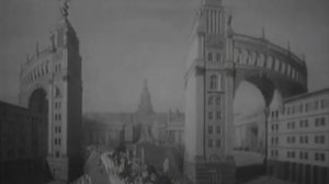 Сталинская реконструкция Москвы в фильме "Новая Москва" (1938)