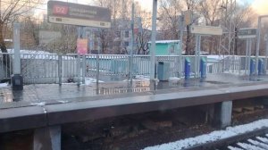 Поездка на электропоезде ЭП2Д-0063 №6360 Волоколамск-Красный строитель, от Щукинской до Рижской