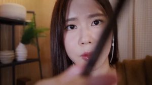 Friend Does Your Fall Makeup|Personal Attention With Soft Whispers