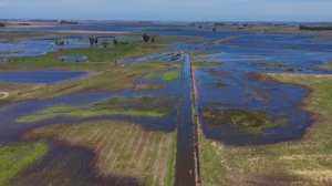 Реки вышли из берегов и затопили сельскохозяйственные угодья в Буэнос-Айресе