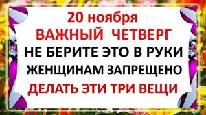 20 ноября - день Федота. Что нельзя делать 20 ноября? Народные приметы и поверья
