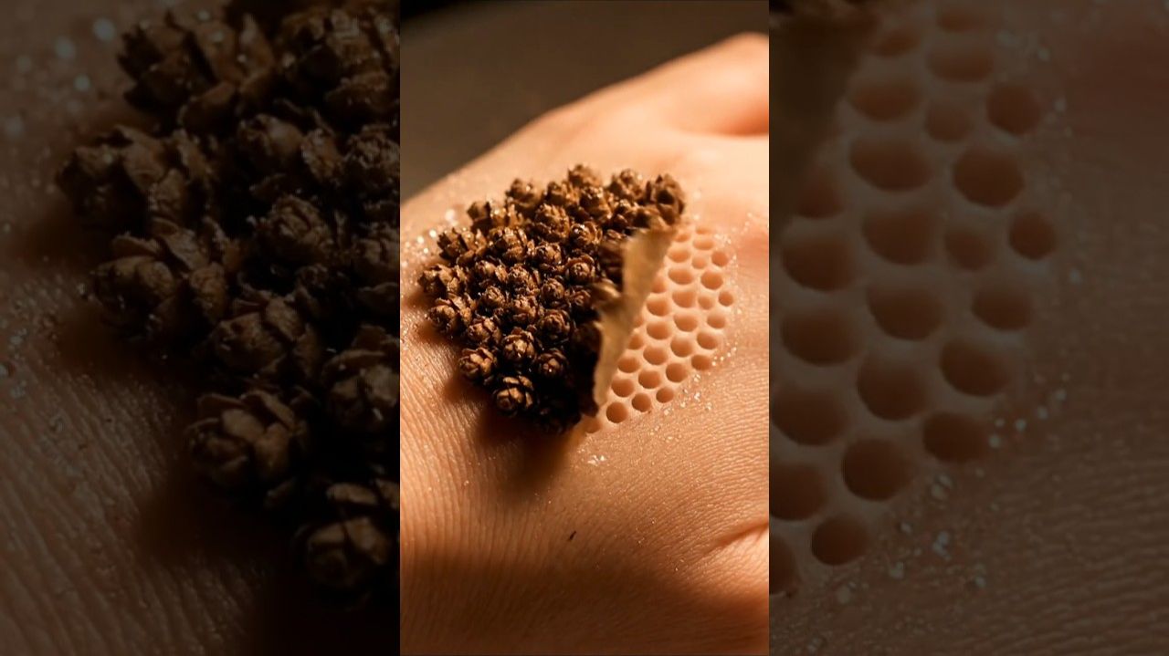 Элитный АСМР-пилинг для рук 😱 | Ультрареалистичное раскрытие трипофобии | Самый захватывающий АСМР смотреть онлайн