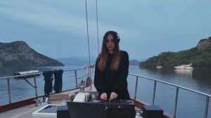 Hande Şenocak - Melodic Techno DJ Set  Filmed in Göcek, Hamam Bay (4K Drone Journey)