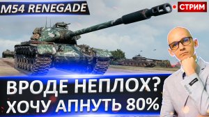 M54 Renegade | Хочу 80% Отметки!