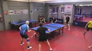 I ф. Сергеев/Ланцетова (1153) - Шиляев/Самойлова (1071) настольный теннис Парный турнир 16.11 СПб