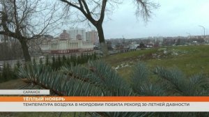 Температура воздуха в Мордовии побила рекорд 30-летней давности
