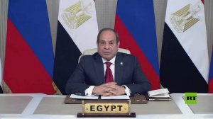 السيسي: شراكتنا لا تقتصر على القرارات السياسية بل تشمل أيضا تنفيذ مشاريع تعود بالنفع على شعبينا