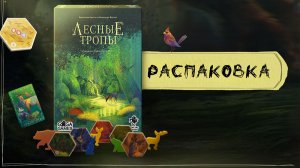 «Лесные тропы» (Whispering Woods) - Распаковка настольной игры