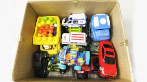 Мультики для детей и малышей. Яркие мини Машинки. Яркие мультики про машинки в коробке для малышей