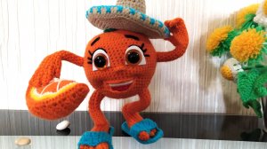 Мексиканский апельсин, ч.5. Mexican orange, р.5. Amigurumi. Crochet.  Вязать игрушки, амигуруми.