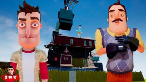 ШОУ ПРИВЕТ СОСЕД!ПОМОГИ МНЕ НАЙТИ КЛЮЧИ!ИГРА HELLO NEIGHBOR MOD KIT ПРОХОЖДЕНИЕ МОДА CEMEN NEIGHBOR!