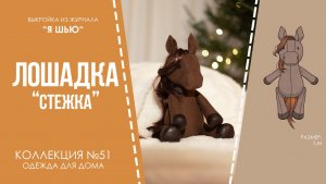 Лошадка "СТЕЖКА". Журнал "Я шью" №51
