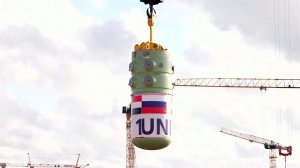 На площадке египетской АЭС "Эль-Дабаа" состоялась установка корпуса реактора первого энергоблока