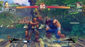 Ultra Street Fighter IV Dan VS T.Hawk