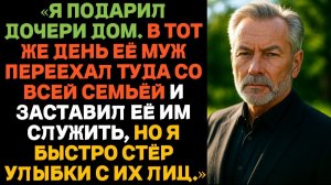 «Я купил дом для своей дочери, но её муж поселил туда св