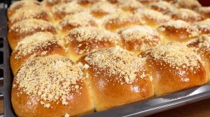 Пуховые БУЛОЧКИ С НАЧИНКОЙ Что добавляю в тесто, чтобы они были НЕЖНЫМИ и МЯГКИМИ?