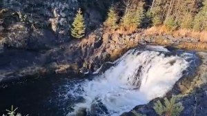 Водопад Кивач. Осень 2025.