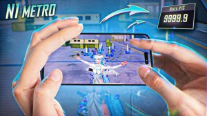 📹 КАК ИГРАЕТ Н1 МЕТРО РОЯЛЬ - HANDCAM☠️