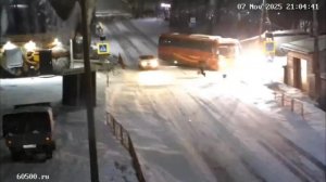 Ночное происшествие на пустой трассе