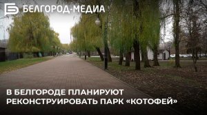 В Белгороде планируют реконструировать парк «Котофей»