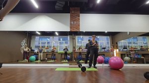 Фитбол и свободный вес. 19.11.25 тренировка с Любовью Жуковской