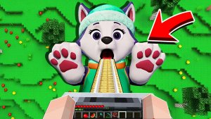 😳 КУДА ВЕДЕТ ДОРОГА ЭВЕРЕСТ ЩЕНЯЧИЙ ПАТУРУЛЬ В МАЙНКРАФТ