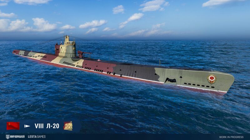 Мир кораблей. Подводная лодка Л-20. Да играть можно но я бы не стал! 