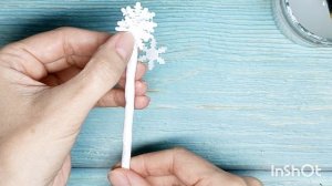 Посох Деда Мороза - миниатюра для ватной игрушки