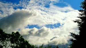 Лето. Облака.