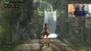 Начало игры Tomb Raider: Anniversary на PS5