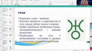 Марафон День2. Как составить индивидуальную модель питания по натальной карте.