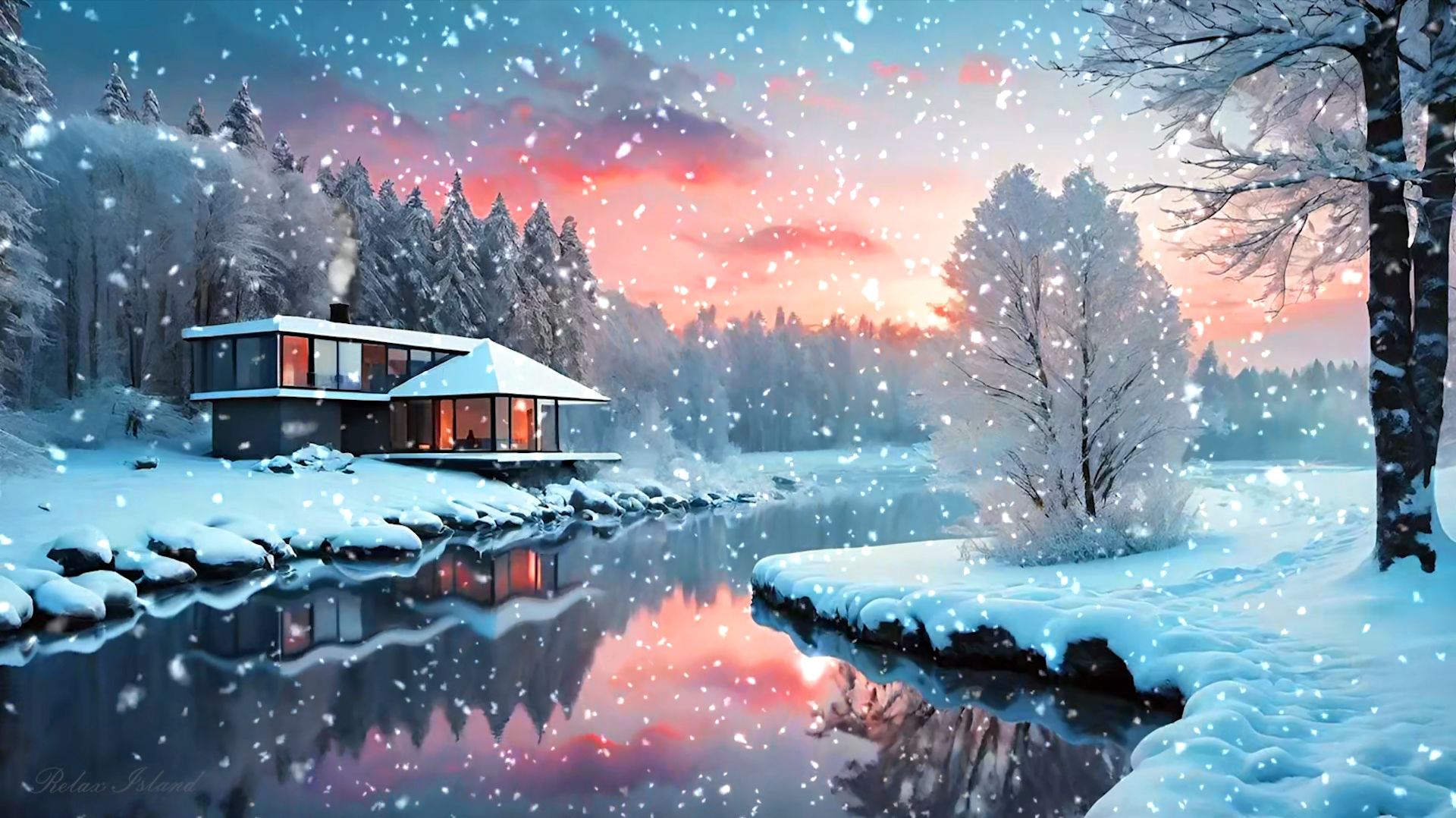 ❄️ БЕЗУМНО КРАСИВАЯ УСПОКАИВАЮЩАЯ МУЗЫКА ДЛЯ СНА 🎵 ЗИМНЯЯ РАССЛАБЛЯЮЩАЯ РЕЛАКС МУЗЫКА ДЛЯ ДУШИ