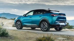 Новый электрокар Peugeot E-3008 обзор интерьера и экстерьера.