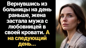 ИСТОРИЯ ИЗ ЖИЗНИ/Жена вернулась из больницы и застала мужа с любовницей в своей кровати