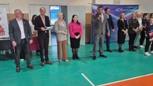 Открытие соревнований по плаванию в СШ "Юбилейный".