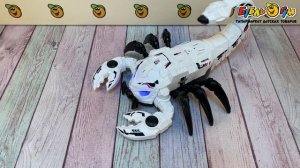 340790 Игрушка Робо-скорпион на радиоуправлении световые и звуковые эффекты дым с 6лет