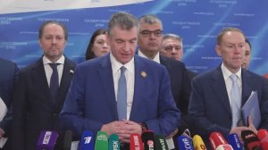 Председатель ЛДПР Леонид Слуцкий о начале работы Всемирного Народного Русского Собора