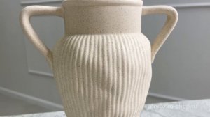 Декоративная ваза ФРУАСЕ, керамика, 20 см, 1146395