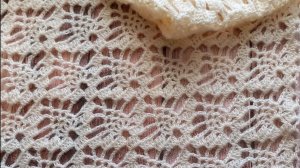 МК Узор для шали крючком