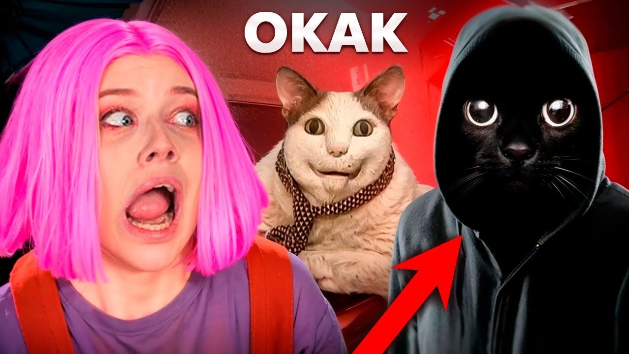 СБЕЖАЛ ОТ ОКАК КОТА! НЕ ДЕТСКИЙ ХОРРОР - ОЧЕНЬ СТРАШНО! смотреть онлайн