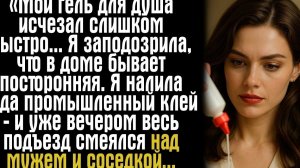 «Мой гель для душа исчезал слишком быстро… Я заподозрила, что в доме бывает посторонняя. Я налила...