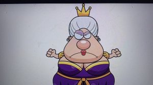 рыма чек + ,считает себя ,,королевищной , Бадун рядышком ,,в голове ...