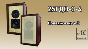 AcousticLab | Динамик 25ГДН-3-4 Новая Жизнь Часть Вторая