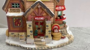 Настольная композиция 'Елочка из леса скоро будет дома!', полистоун, 19х6 см, 33630-lemax