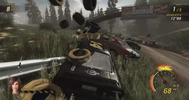 7 FlatOut Ultimate Carnage - гонка на выживание