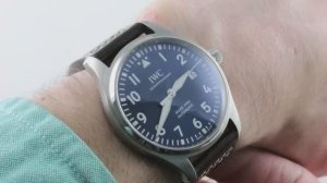 Обзор роскошных часов IWC Pilot's Watch Mark XVIII “Le Petit Prince” IW3270-04