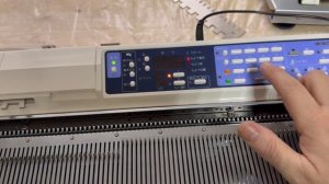 Вязальная машина после технического обслуживания. Видео для хозяйке машины.