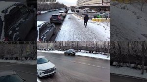 Пример записи Поворотная камера WIFI IP 2x1080P Ps-Link PS-WPT10X20HD c 2 камерами и защитой IP66