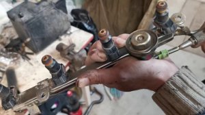 Проверка текучести фарсунок и топливной рампы